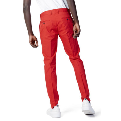 Antony Morato Vaqueros y pantalón de algodón rojo