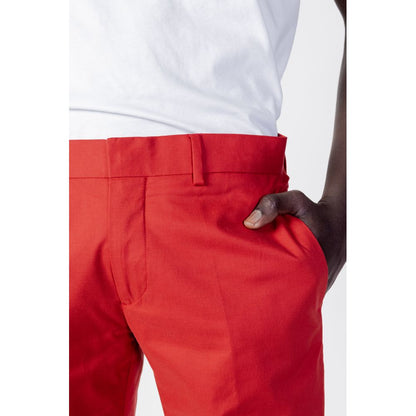 Antony Morato Vaqueros y pantalón de algodón rojo