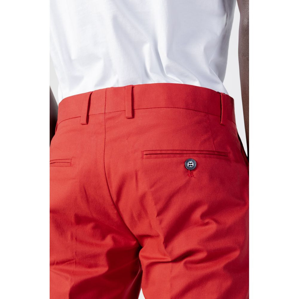 Antony Morato Vaqueros y pantalón de algodón rojo