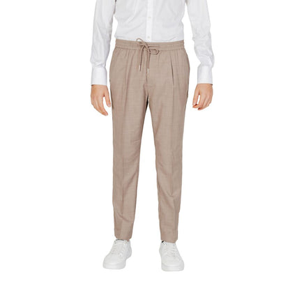 Pantalón de poliéster beige Antony Morato