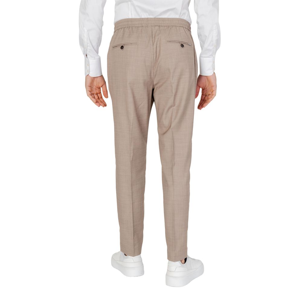 Pantalón de poliéster beige Antony Morato