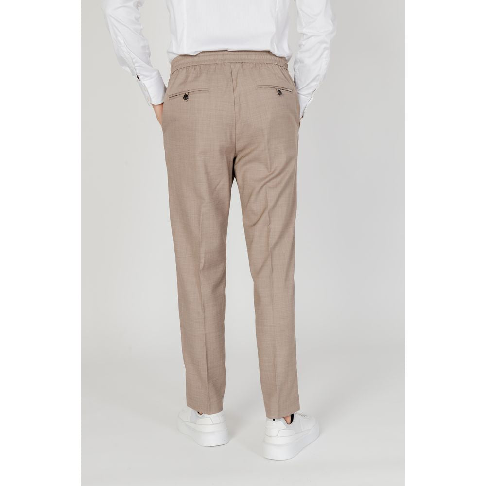 Pantalón de poliéster beige Antony Morato