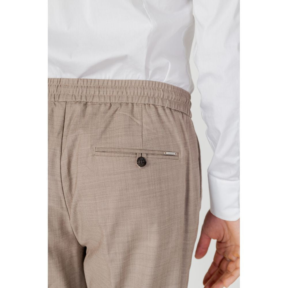 Pantalón de poliéster beige Antony Morato