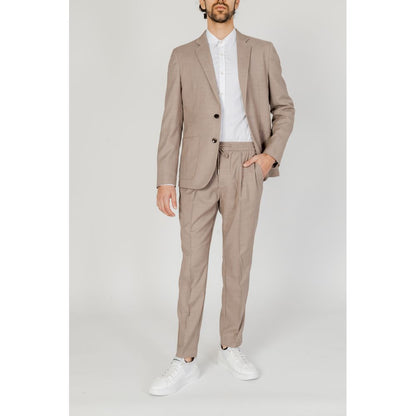 Pantalón de poliéster beige Antony Morato