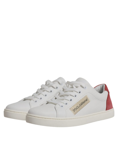 Dolce &amp; Gabbana Zapatos deportivos de piel de becerro blancos London