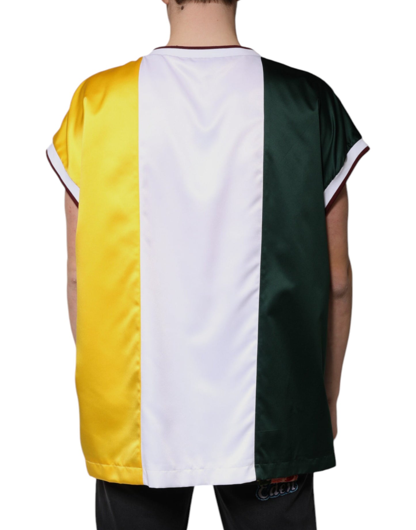 Camiseta sin mangas de jersey multicolor de Dolce &amp; Gabbana