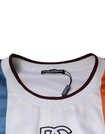 Camiseta sin mangas de jersey multicolor de Dolce &amp; Gabbana