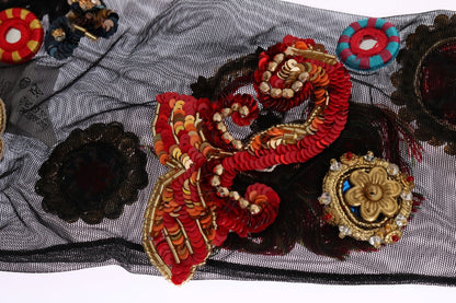 Medias elegantes con cristales adornados de Dolce &amp; Gabbana