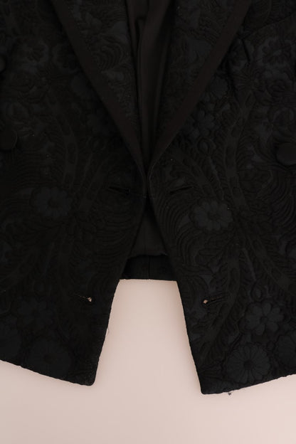 Dolce &amp; Gabbana Enchanted Floral Crystal Blazer Jacket