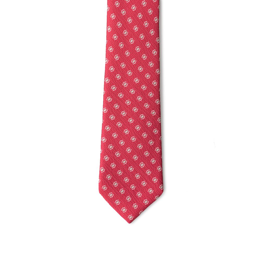 Cravates et nœud papillon en soie rouge Giorgio Armani