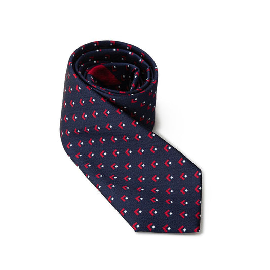Cravates et nœud papillon en soie bleue Giorgio Armani
