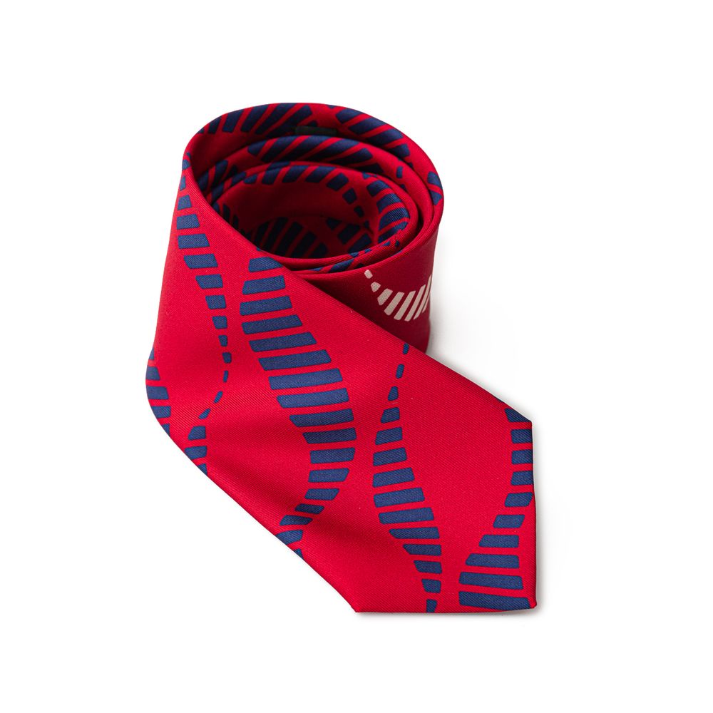Cravates et nœud papillon en soie rouge Giorgio Armani