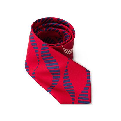 Cravates et nœud papillon en soie rouge Giorgio Armani