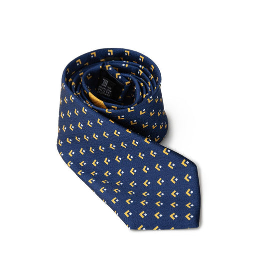 Cravates et nœud papillon en soie bleue Giorgio Armani