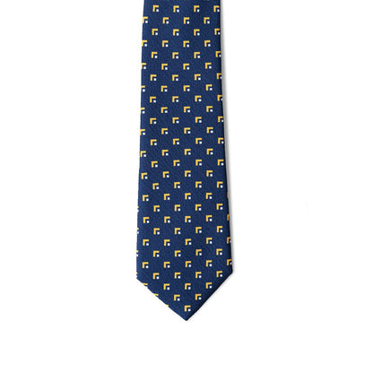 Cravates et nœud papillon en soie bleue Giorgio Armani
