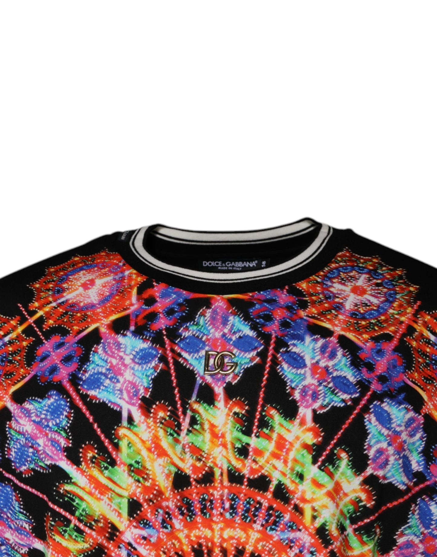 Camiseta de manga corta para hombre Dolce &amp; Gabbana Multicolor Kaleidoscope