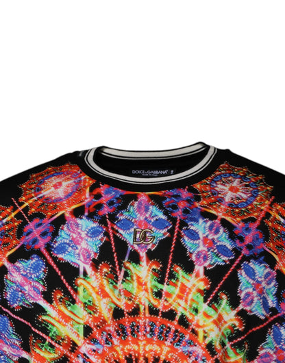 Camiseta de manga corta para hombre Dolce &amp; Gabbana Multicolor Kaleidoscope
