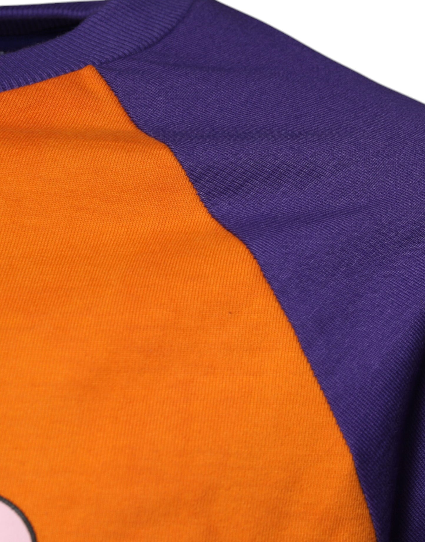 Dolce &amp; Gabbana Orange Purple Graphic Print Short Sleeves T-shirt