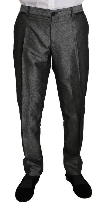 Dolce &amp; Gabbana Elegante traje Martini estampado gris