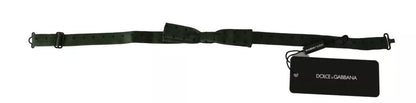 Dolce & Gabbana Green Silk Dotted Mens Necktie Bow Tie – par Dolce & Gabbana | Disponible sur Sandy Store ByNet