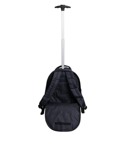 Sac à dos à roulettes Dolce &amp; Gabbana en polyester bleu et rouge pour enfant