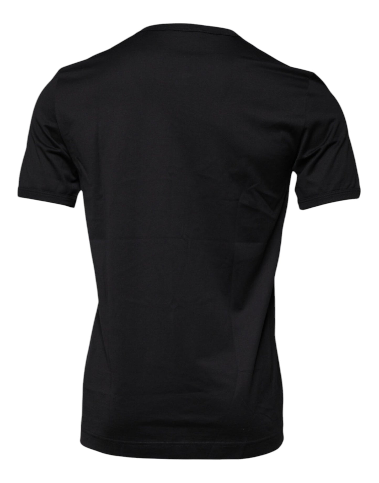Dolce &amp; Gabbana Blue Crown Crew Neck Short Sleeves T-shirt