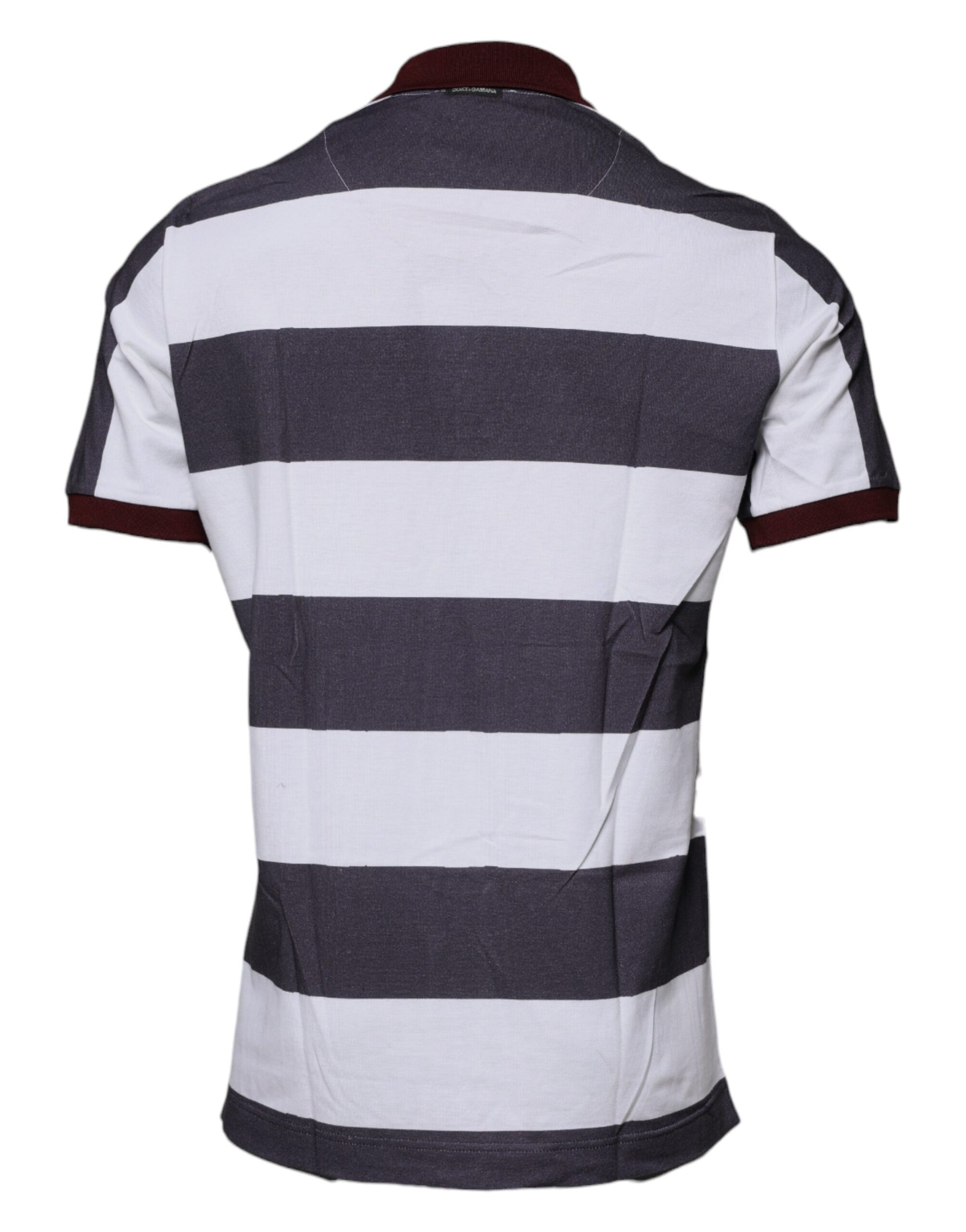 Dolce & Gabbana Multicolor Graphic Collared Polo T-shirt – IT52 | XL par Dolce & Gabbana | Disponible sur Sandy Store ByNet