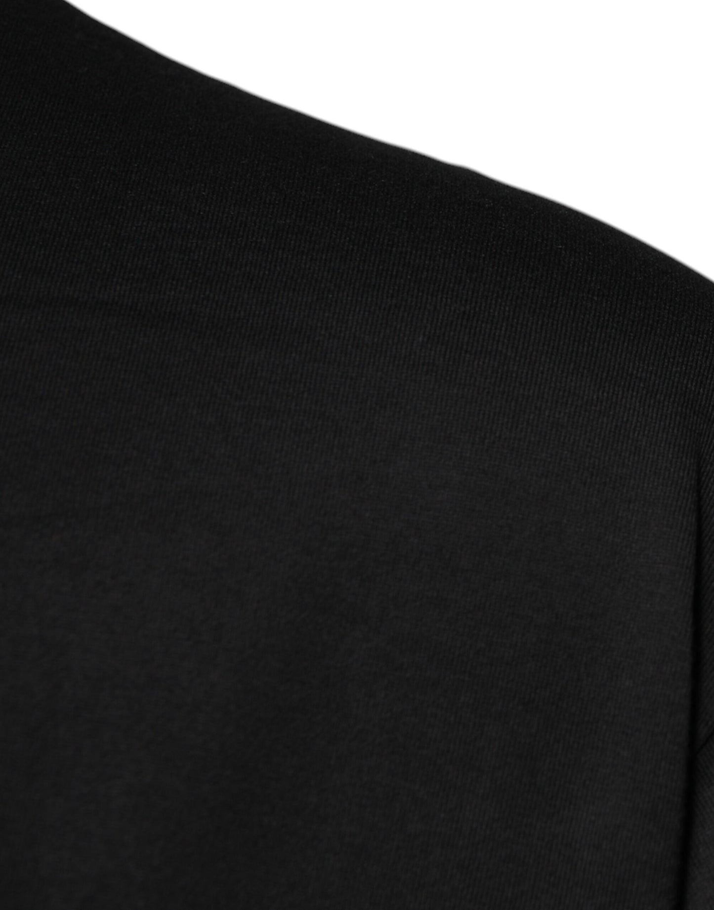 Dolce &amp; Gabbana Black Logo Crew Neck Short Sleeves T-shirt