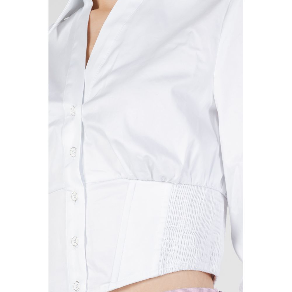 Guess White Cotton Shirt