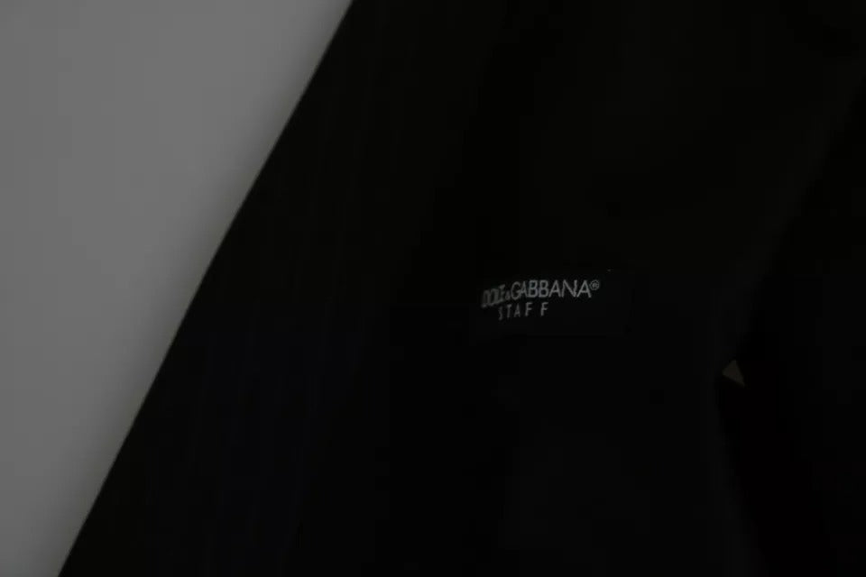 Dolce & Gabbana Black Men Formal STAFF Dress Waistcoat Vest – IT48 | M par Dolce & Gabbana | Disponible sur Sandy Store ByNet