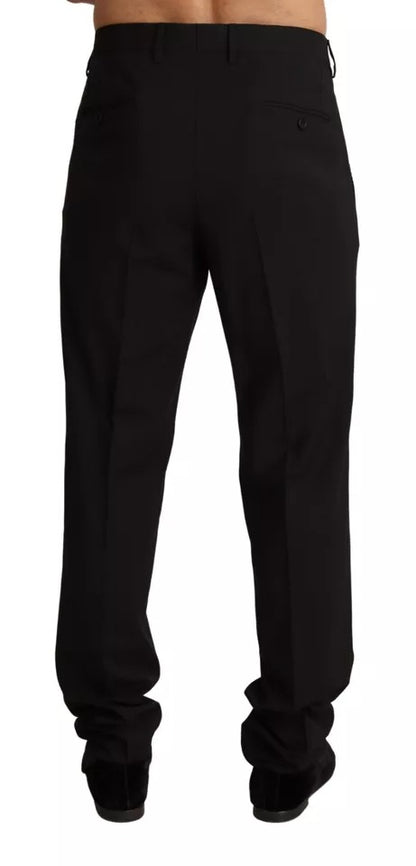 Dolce & Gabbana Black Dress Formal Skinny Pants – IT54 | XL par Dolce & Gabbana | Disponible sur Sandy Store ByNet