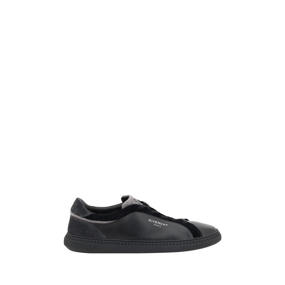 Zapatillas Givenchy de piel negra con diseño G Set