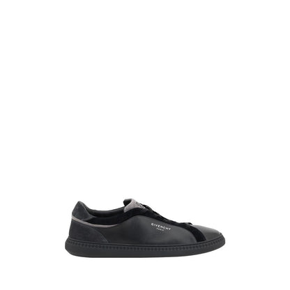 Zapatillas Givenchy de piel negra con diseño G Set