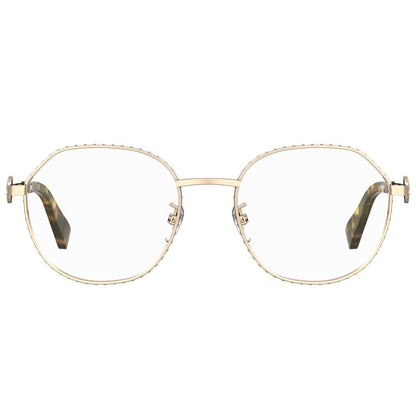 Moschino Gold Metal Frames