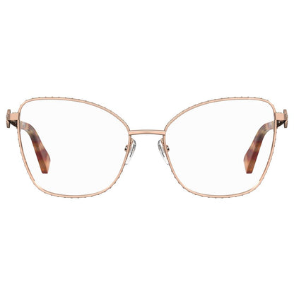 Moschino Gold Metal Frames