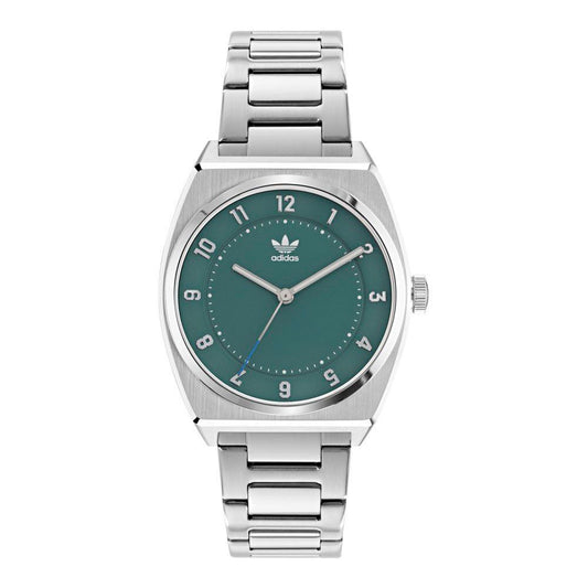 Adidas Gray Stainless Steel Stainless Steel Watch