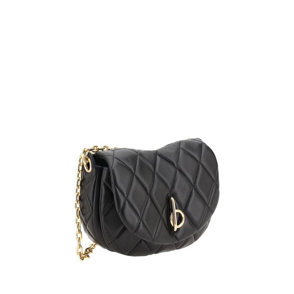 Bolso de hombro acolchado con caballo mecedor de Burberry