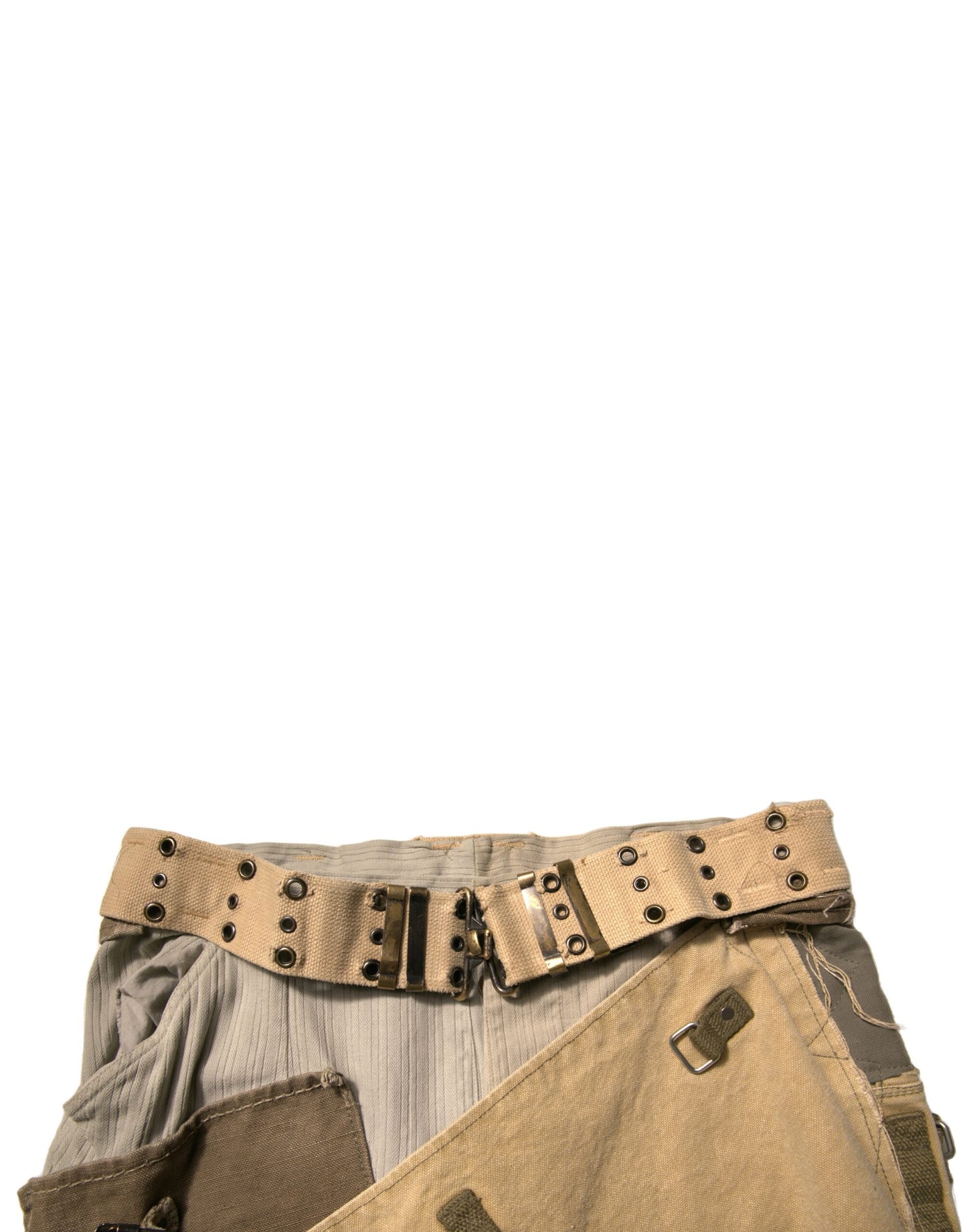 Dolce &amp; Gabbana Multicolor Reconstructed Flight Cargo Pants