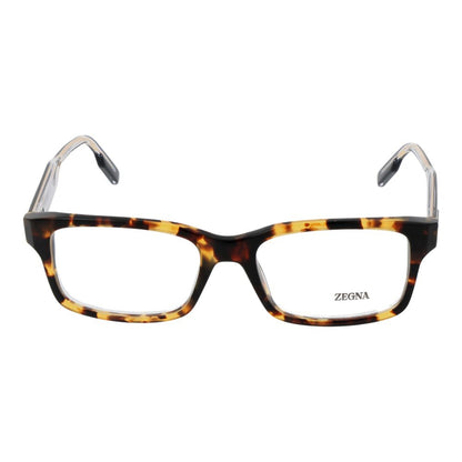 Ermenegildo Zegna Brown Men Glasses Frame