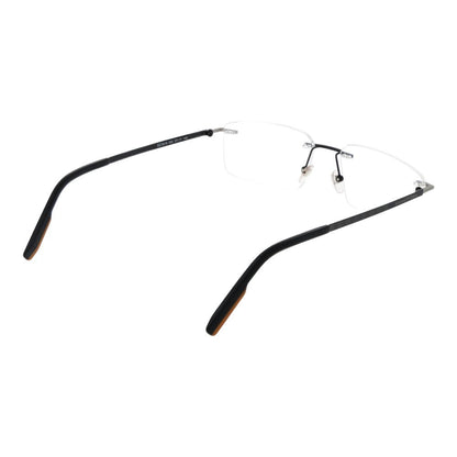 Ermenegildo Zegna Gray Men Glasses Frame
