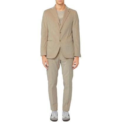 Traje de algodón beige AT.P.CO