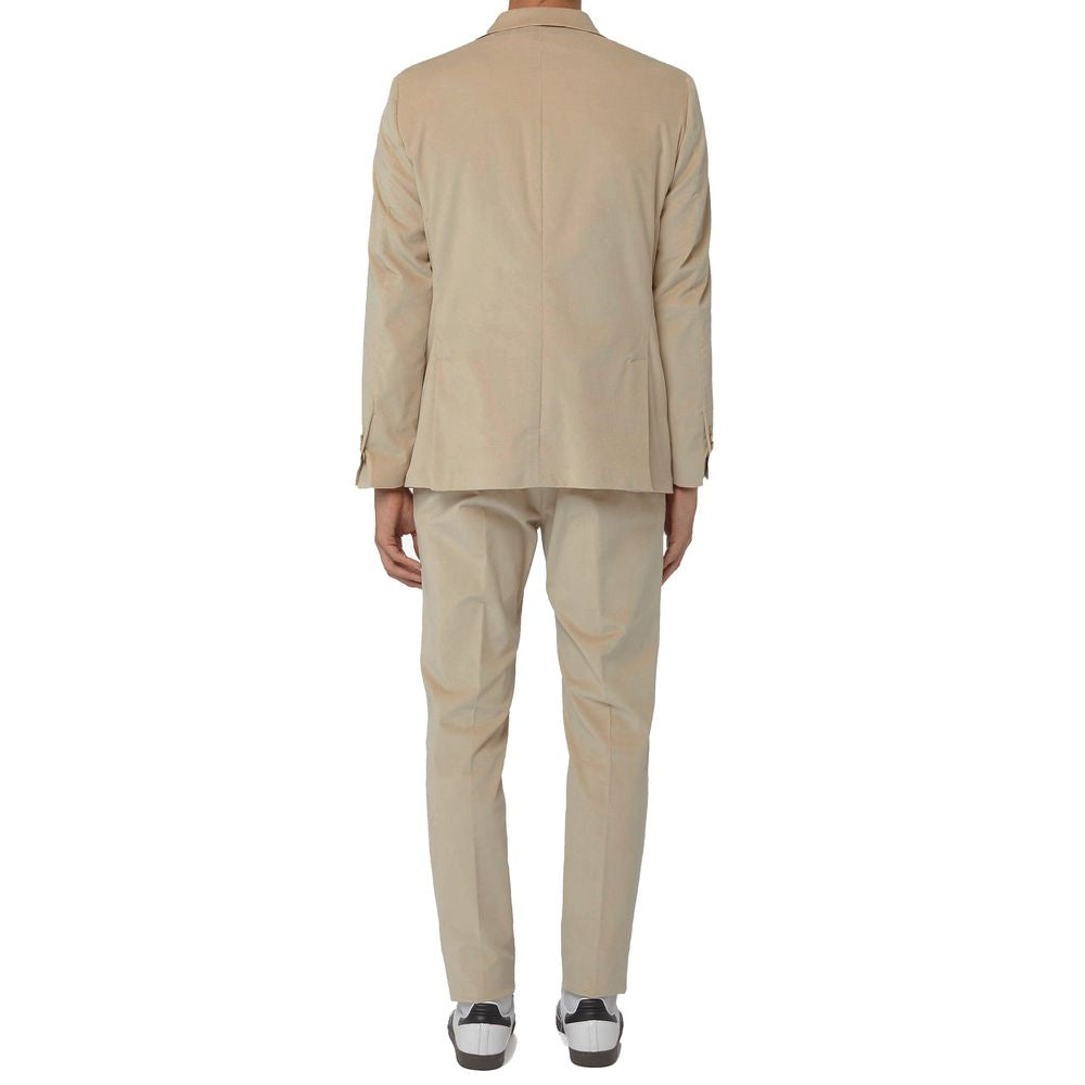 Traje de algodón beige AT.P.CO