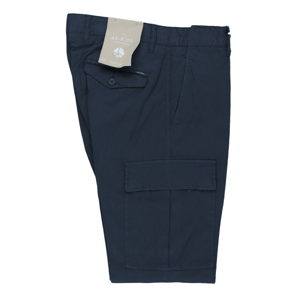 Vaqueros y pantalón de algodón azul AT.P.CO