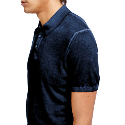 Polo de algodón azul AT.P.CO