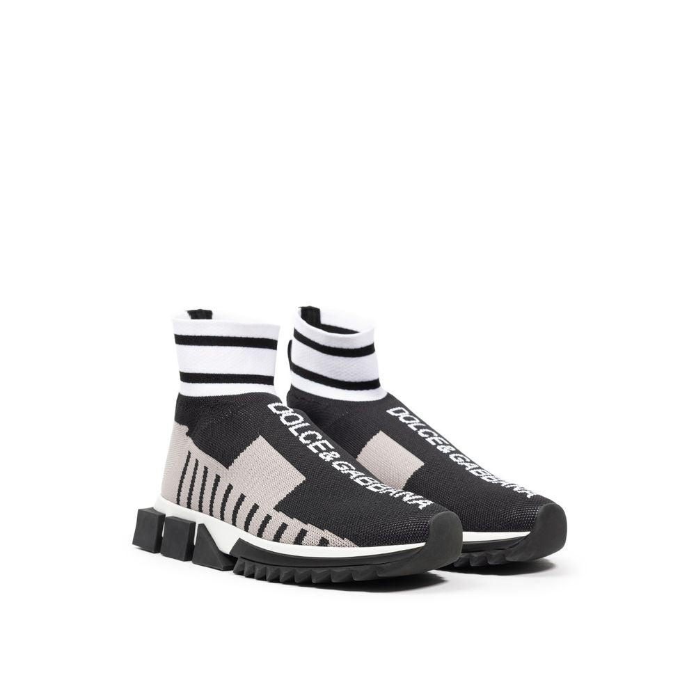 Zapatillas deportivas de tela negra Dolce &amp; Gabbana
