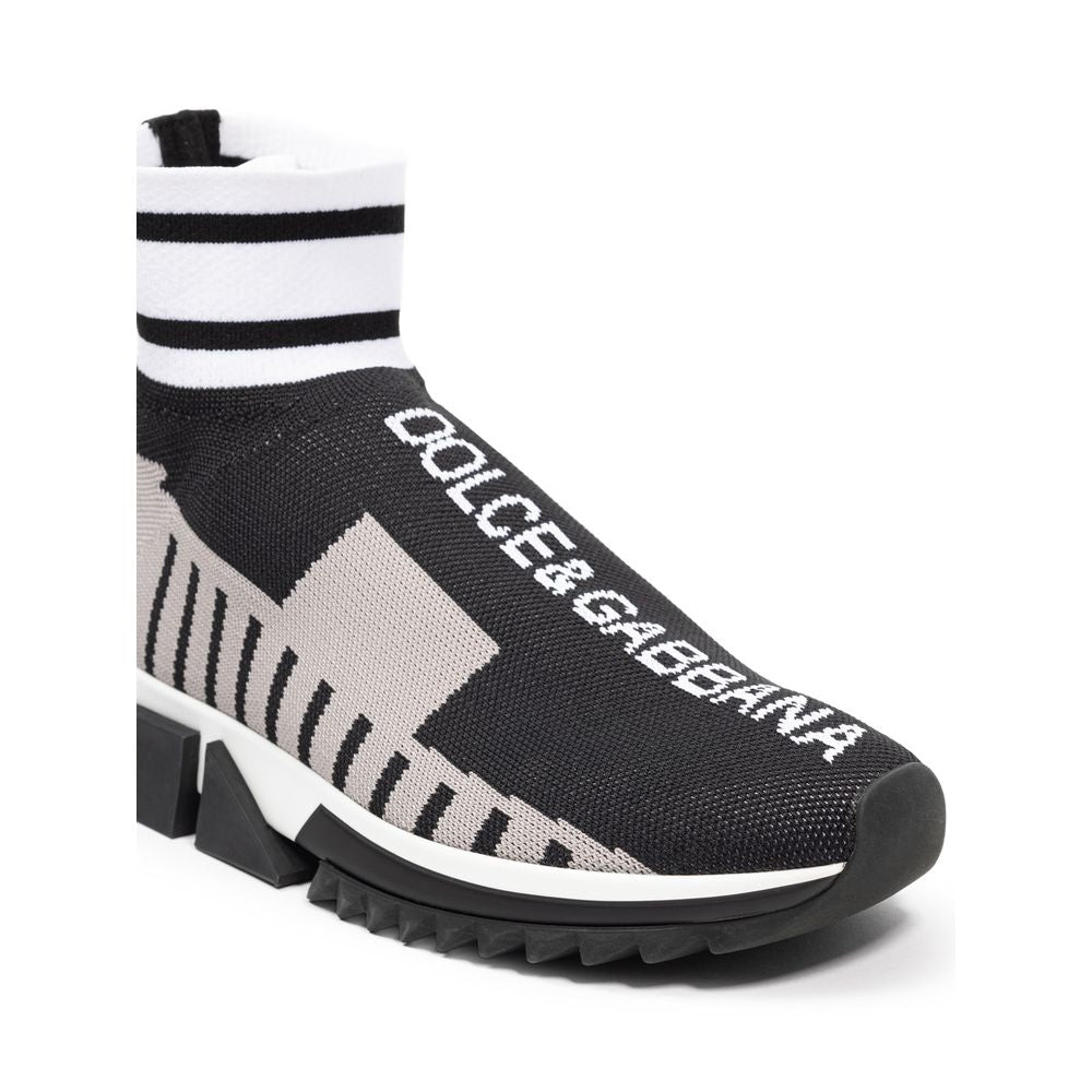Zapatillas deportivas de tela negra Dolce &amp; Gabbana