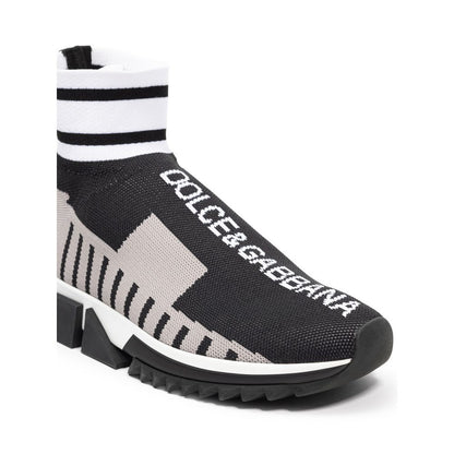 Zapatillas deportivas de tela negra Dolce &amp; Gabbana