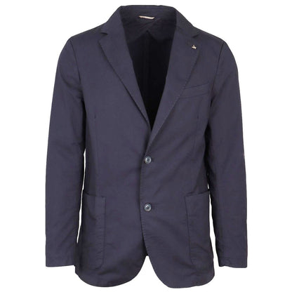 Blazer de algodón azul para mujer de AT.P.CO