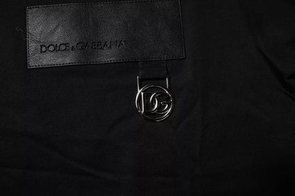 Dolce & Gabbana Black Logo Patch Cotton Crew Neck T-shirt – IT44 | XS par Dolce & Gabbana | Disponible sur Sandy Store ByNet