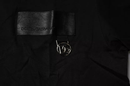 Dolce & Gabbana Black Logo Patch Cotton Crew Neck T-shirt – IT44 | XS par Dolce & Gabbana | Disponible sur Sandy Store ByNet